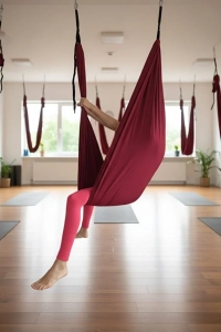Esnek Aır Antigravity Yoga Fly Hamağı, Askılı Yoga Denge Spor Aleti  Esnek Yoga fly Salıncağı